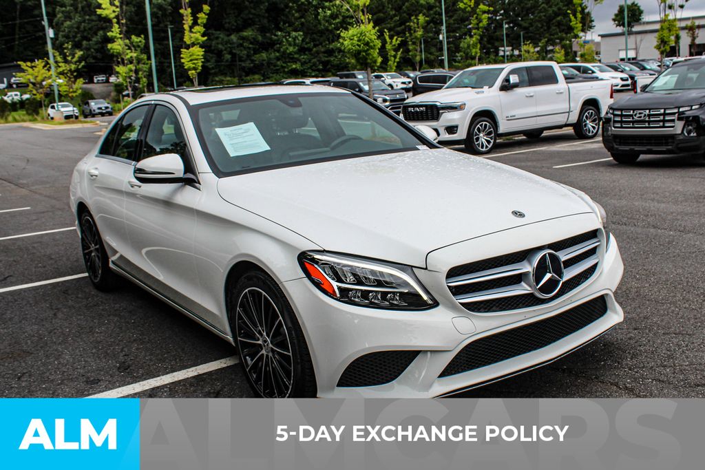 Used 2019 White Mercedes-Benz C 300 image 4