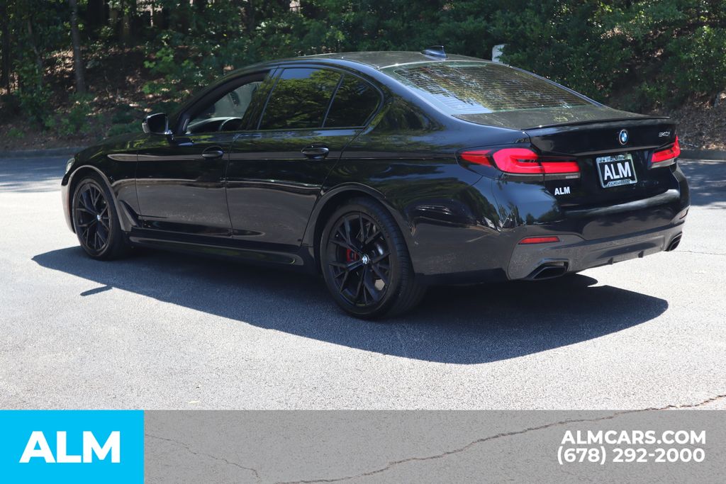 Used 2023 Black BMW 540i image 9