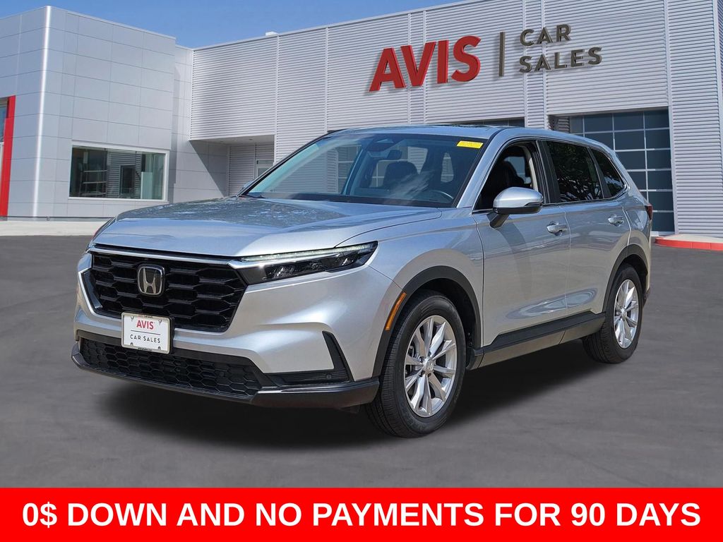 Silver 2025 Honda CR-V EX-L FWD SUV / Crossover Front-Wheel Drive Continuously Variable Transmission