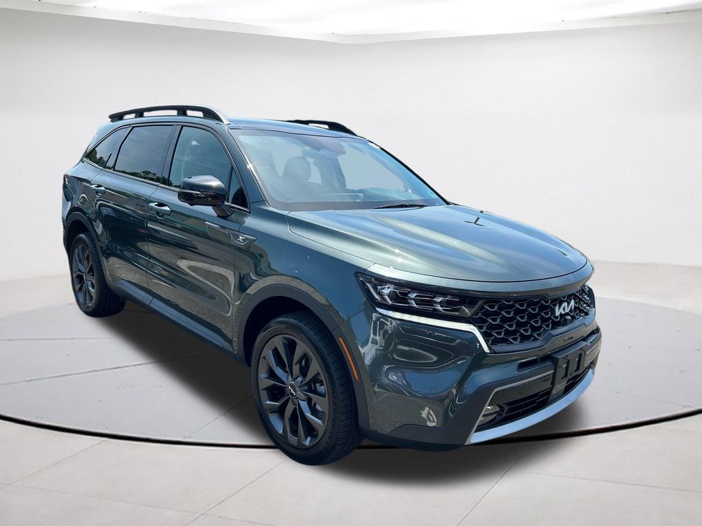 Aruba Green 2022 Kia Sorento SUV / Crossover All-Wheel Drive 8-Speed Dual Clutch