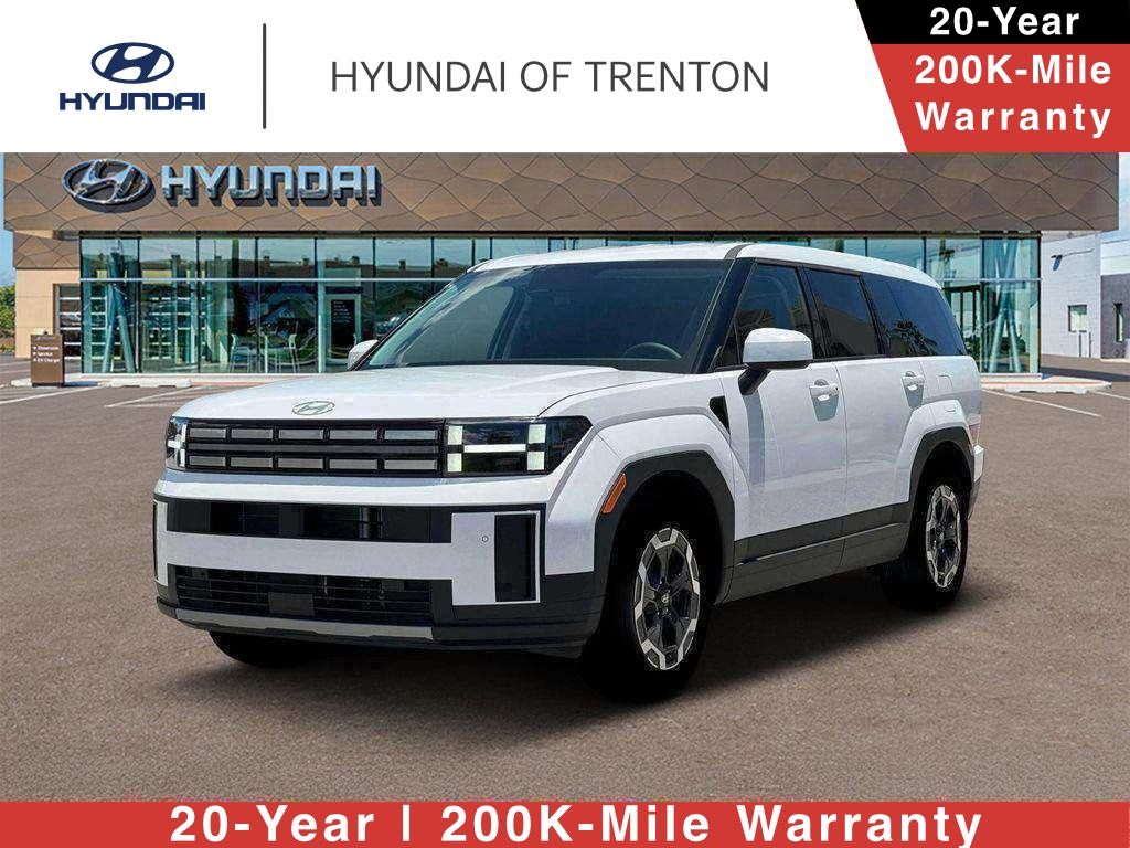 Serenity White 2026 Hyundai Santa Fe SUV / Crossover All-Wheel Drive 8-Speed Automatic