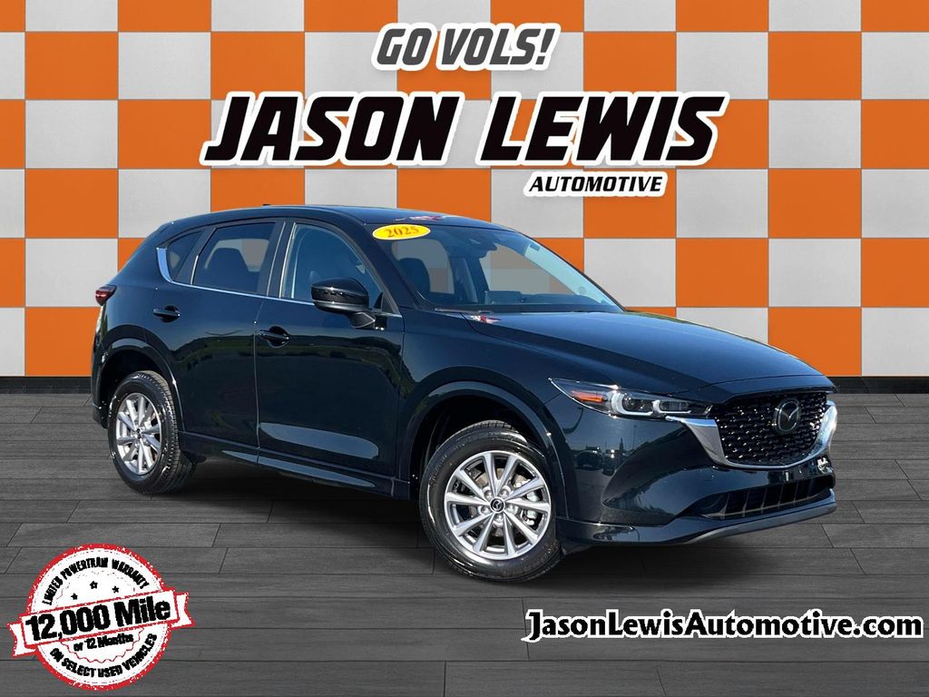 Jet Black 2025 Mazda CX-5 SUV / Crossover All-Wheel Drive 6-Speed Automatic