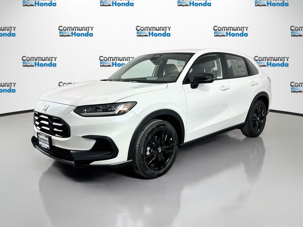 Platinum White Pearl 2027 Honda HR-V SUV / Crossover Front-Wheel Drive Continuously Variable Transmission