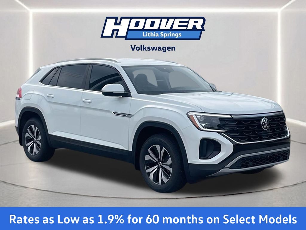 Opal White Pearl 2026 Volkswagen Atlas Cross Sport SUV / Crossover Front-Wheel Drive 8-Speed Automatic