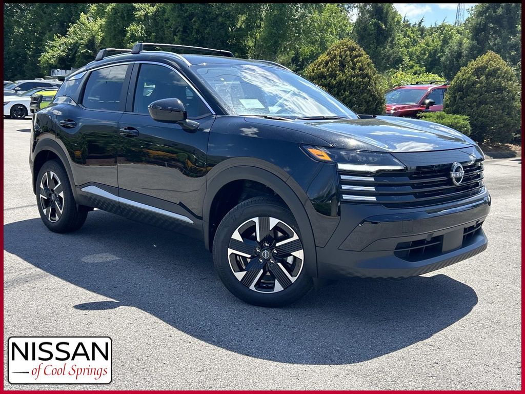 Super Black 2026 Nissan Kicks SUV / Crossover All-Wheel Drive Continuously Variable Transmission