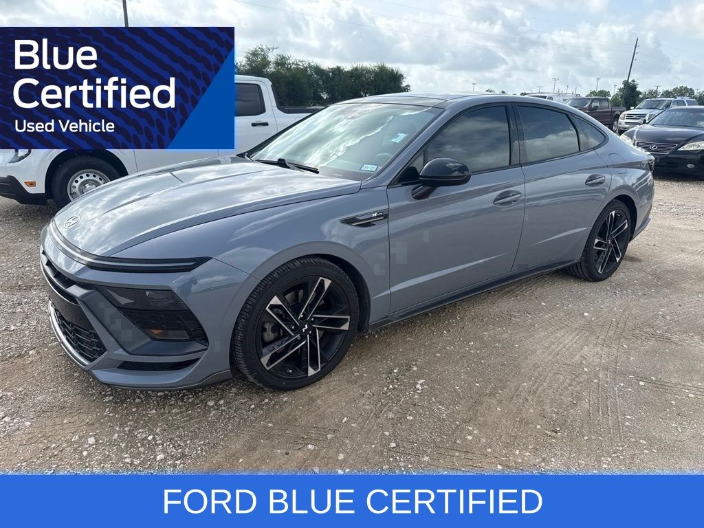 2024 Hyundai Sonata N Line Blue at Wharton Chevrolet GMC
