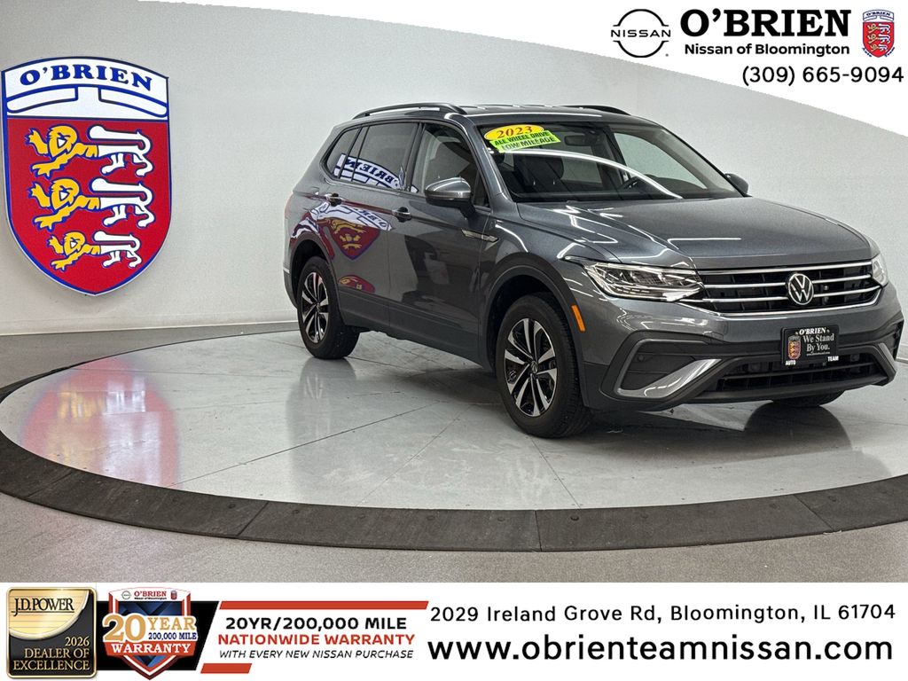 Gray 2023 Volkswagen Tiguan S 4Motion SUV / Crossover All-Wheel Drive 8-Speed Automatic