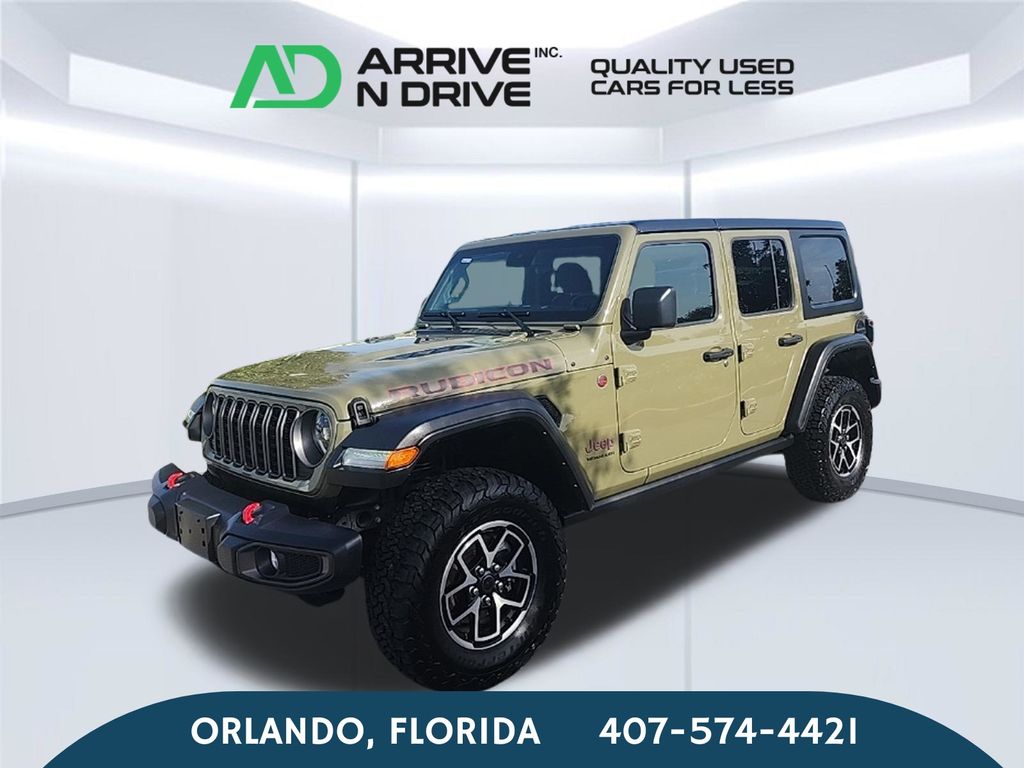Green 2025 Jeep Wrangler SUV / Crossover Four-Wheel Drive 8-Speed Automatic