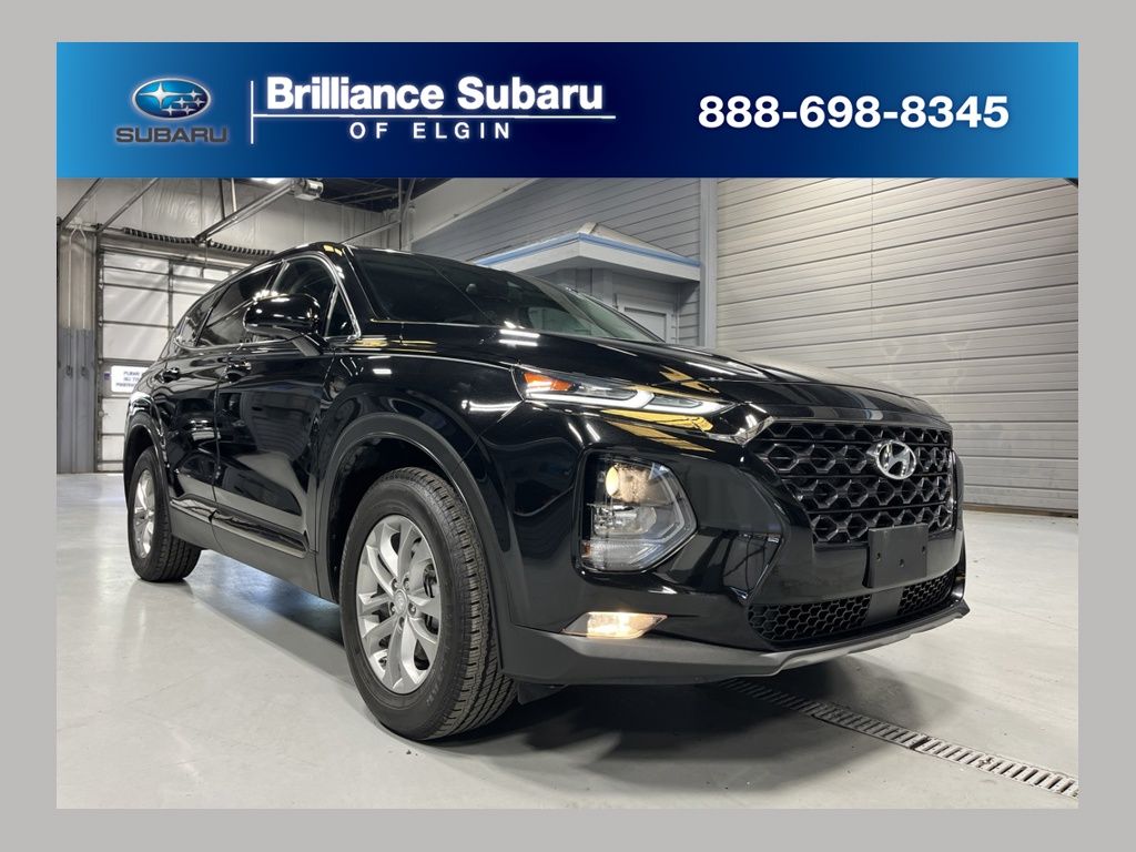 Twilight Black 2019 Hyundai Santa Fe SUV / Crossover All-Wheel Drive 8-Speed Automatic