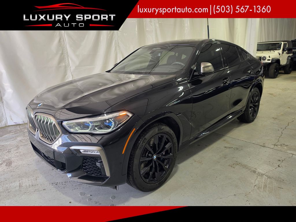 Black Sapphire Metallic 2020 BMW X6 M50i AWD SUV / Crossover All-Wheel Drive 8-Speed Automatic