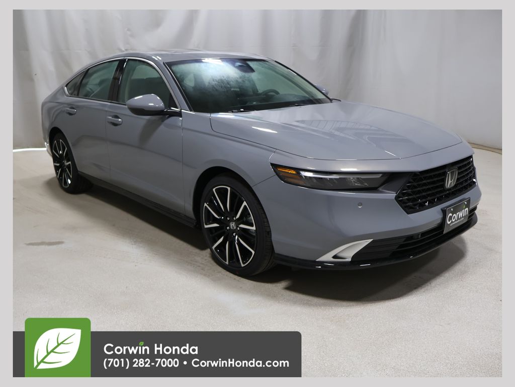 Urban Gray 2026 Honda Accord Hybrid Sedan Front-Wheel Drive Continuously Variable Transmission