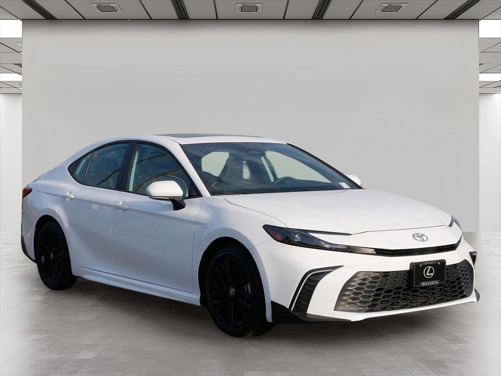 Ice Cap 2025 Toyota Camry SE FWD Sedan Front-Wheel Drive Continuously Variable Transmission