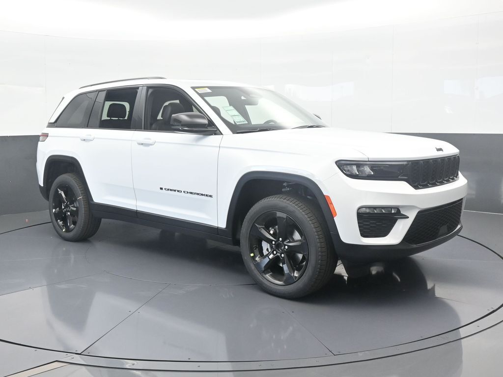 New 2025 Bright White Clearcoat Jeep Limited image 8