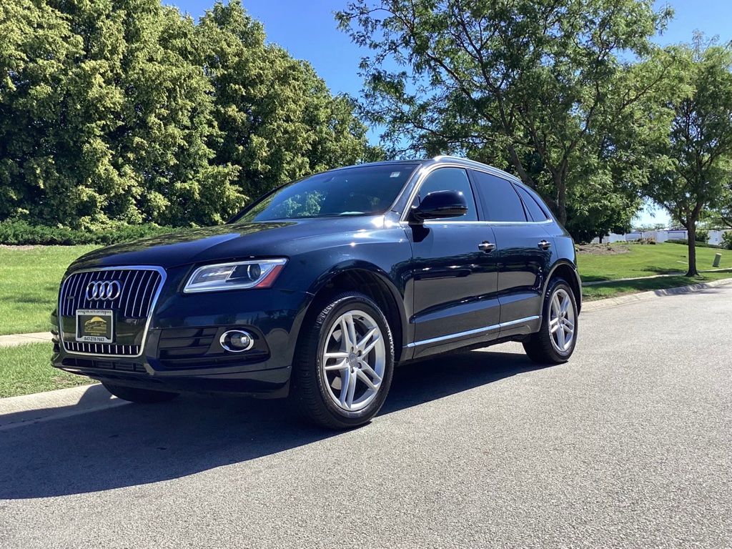 Moonlight Blue Metallic 2016 Audi Q5 SUV / Crossover All-Wheel Drive 8-Speed Automatic