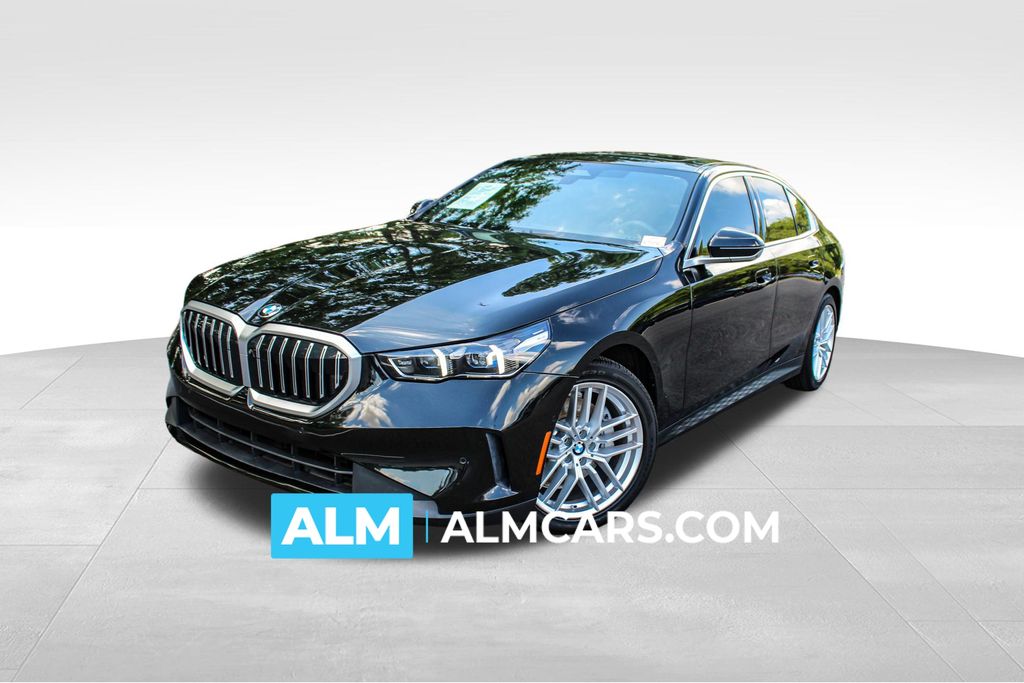 Black Sapphire Metallic 2025 BMW 5 Series Sedan Rear-Wheel Drive 8-Speed Automatic