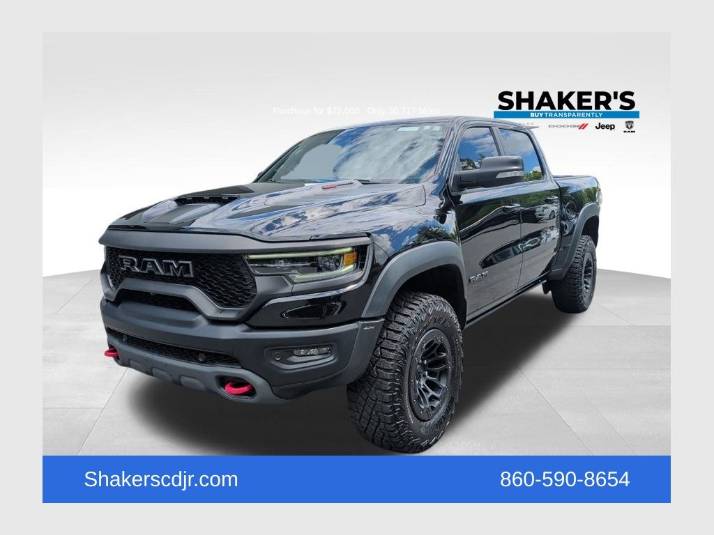 Diamond Black Crystal Pearlcoat 2021 RAM 1500 Pickup Truck All-Wheel Drive 8-Speed Automatic