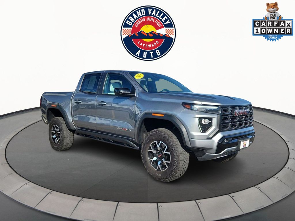 Sterling Metallic 2023 GMC Canyon Pickup Truck Four-Wheel Drive Automatic