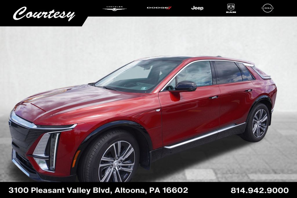 Radiant Red Tintcoat 2024 Cadillac LYRIQ Luxury 2 AWD SUV / Crossover All-Wheel Drive 1-Speed Automatic