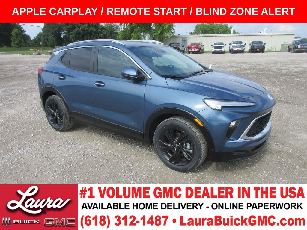 Ocean Blue Metallic 2026 Buick Encore GX SUV / Crossover Front-Wheel Drive Continuously Variable Transmission