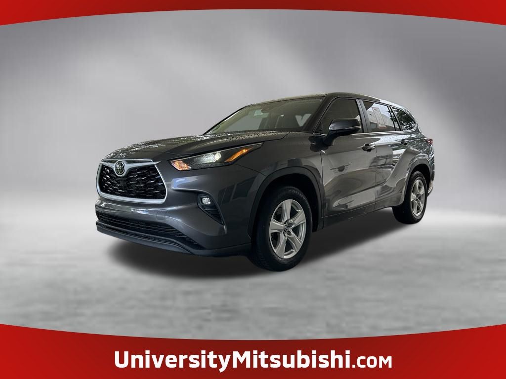Magnetic Gray Metallic 2024 Toyota Highlander SUV / Crossover Front-Wheel Drive 8-Speed Automatic