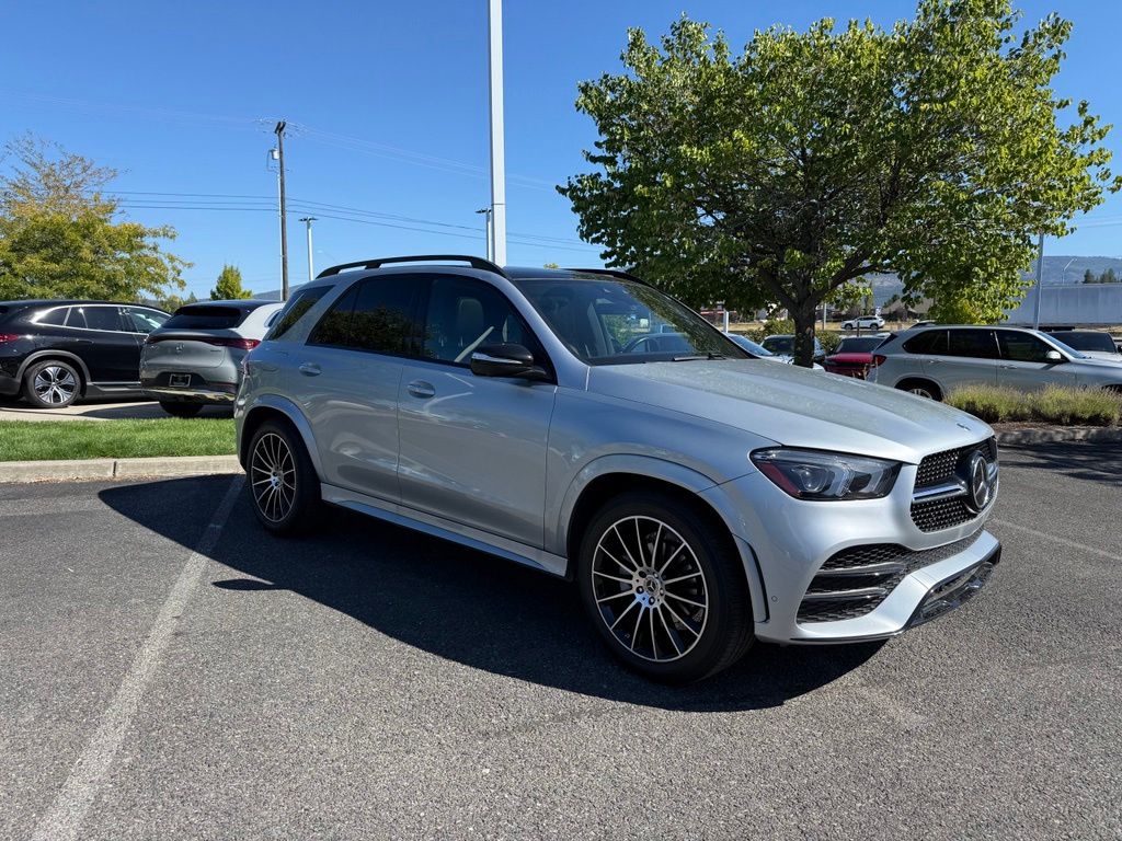 Silver 2022 Mercedes-Benz GLE SUV / Crossover All-Wheel Drive 9-Speed Automatic
