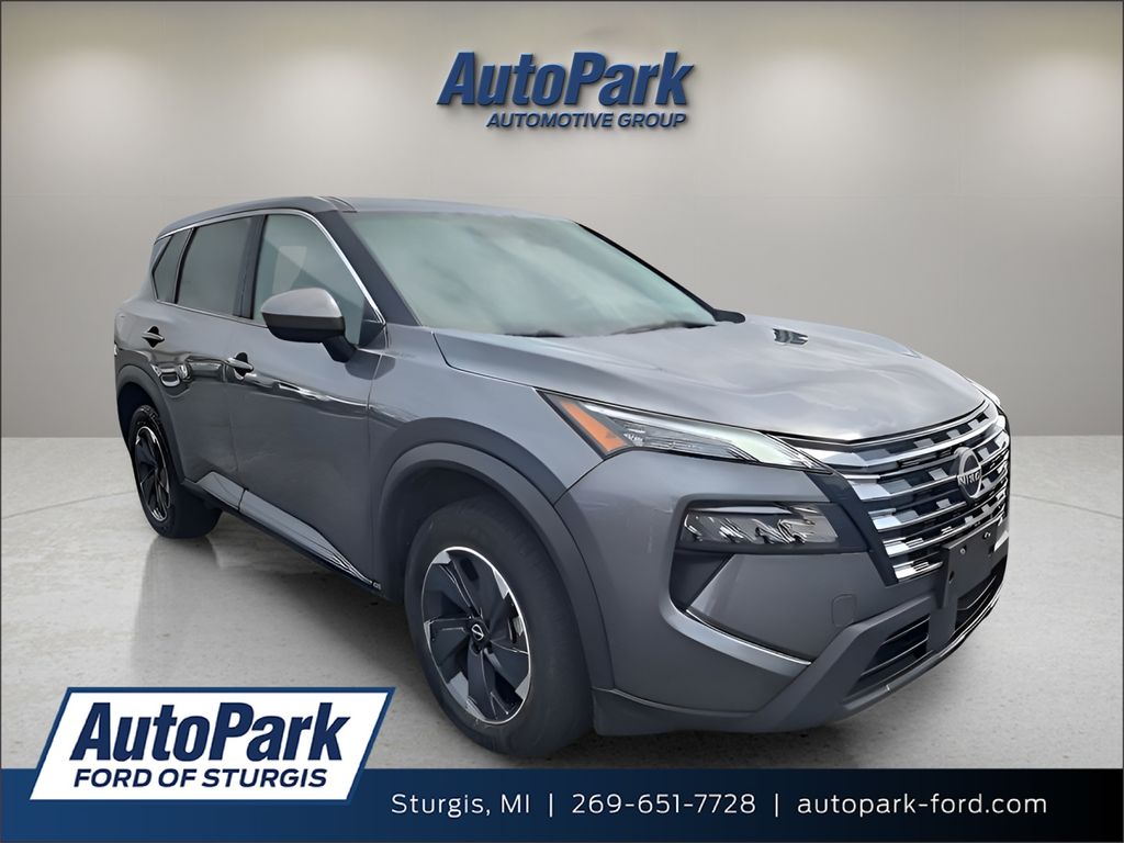 Gray (Gun Metallic) 2024 Nissan Rogue SUV / Crossover All-Wheel Drive Continuously Variable Transmission