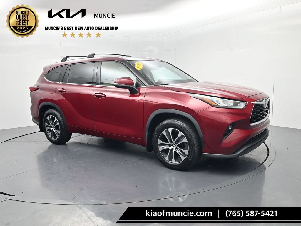 Red (Ruby Flare Pearl) 2020 Toyota Highlander SUV / Crossover All-Wheel Drive 8-Speed Automatic