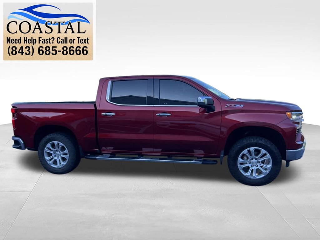 2023 Chevrolet Silverado 1500 LTZ Red at Bob Mills Chevrolet