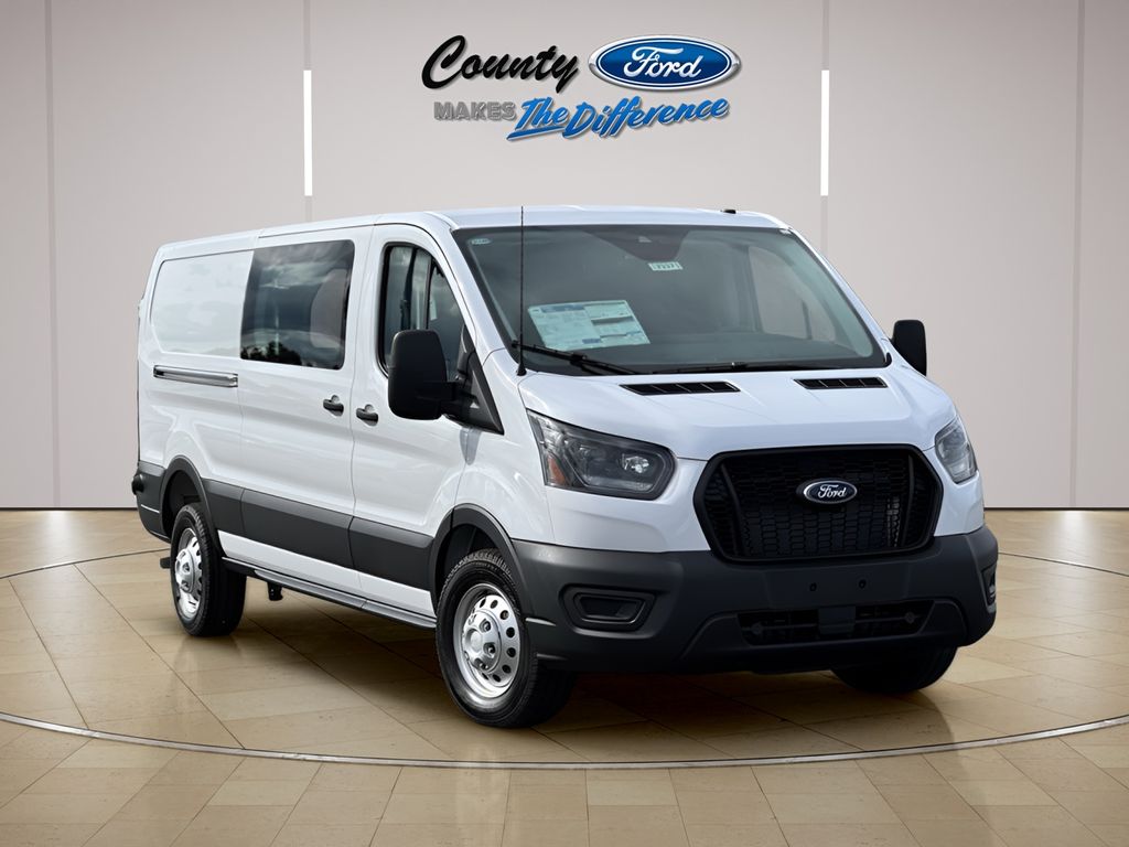 Oxford White 2025 Ford Transit Cargo Van All-Wheel Drive