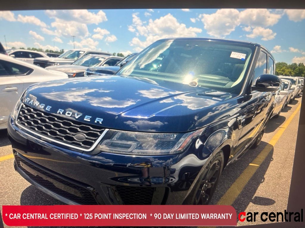 Blue 2020 Land Rover Range Rover Sport SUV / Crossover All-Wheel Drive 8-Speed Automatic