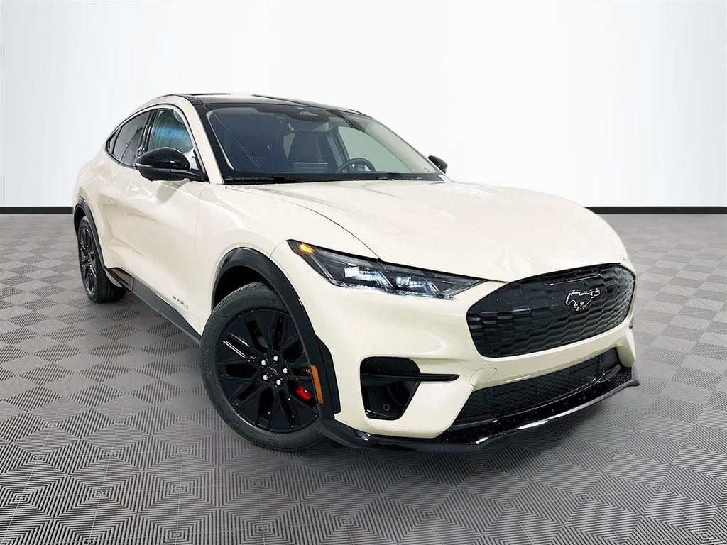 Desert Sand 2025 Ford Mustang Mach-E SUV / Crossover All-Wheel Drive Automatic