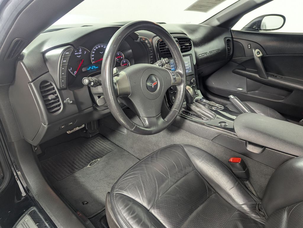 2008 Black Chevrolet Corvette Base RWD Coupe