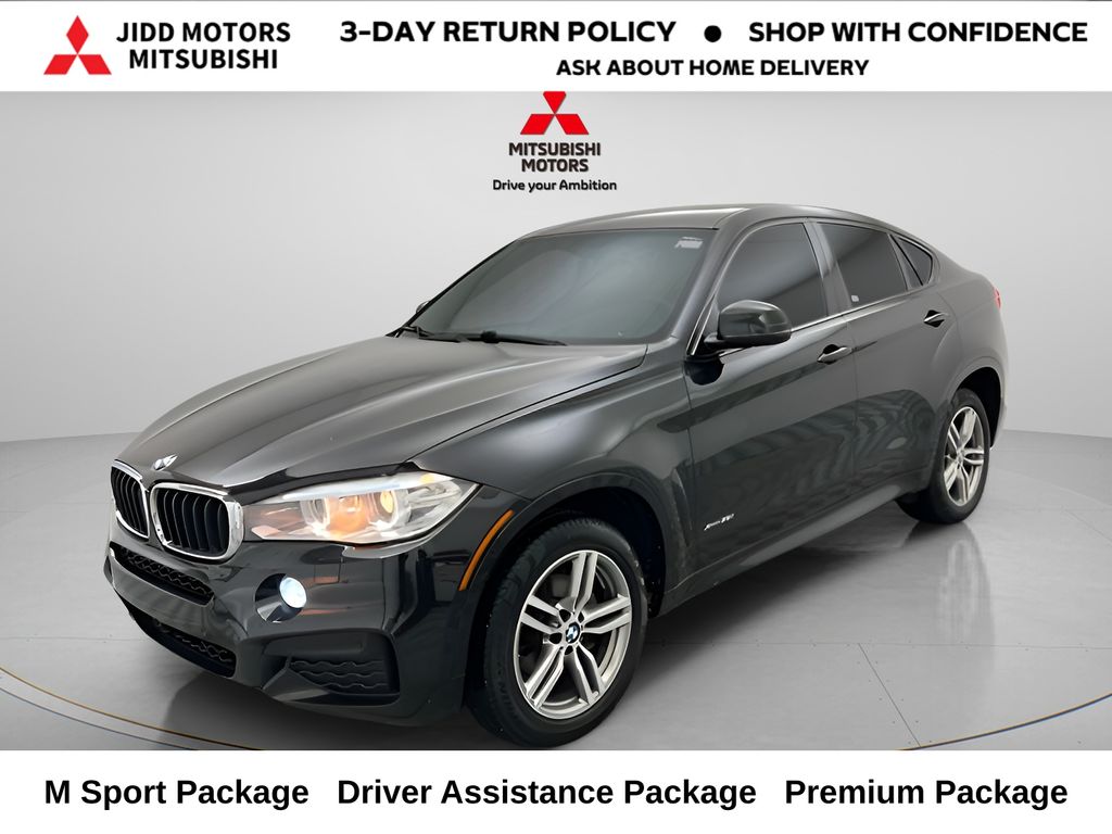 Black Sapphire Metallic 2016 BMW X6 SUV / Crossover All-Wheel Drive 8-Speed Automatic