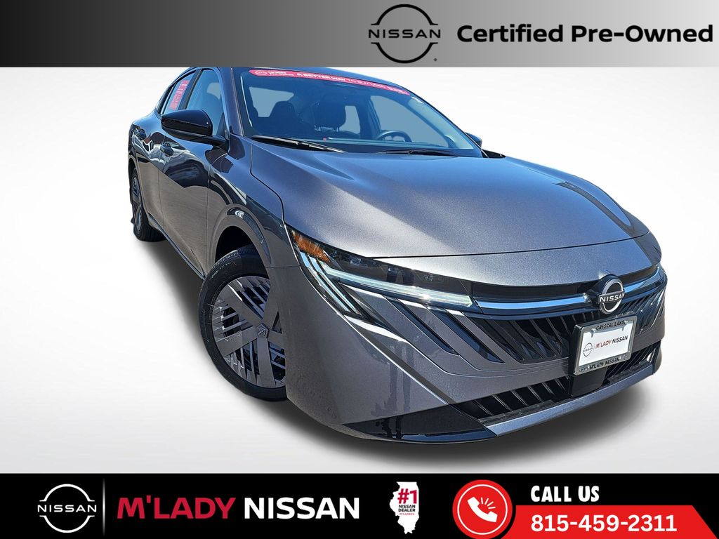 Gray (Gun Metallic) 2026 Nissan Sentra Sedan Front-Wheel Drive Continuously Variable Transmission