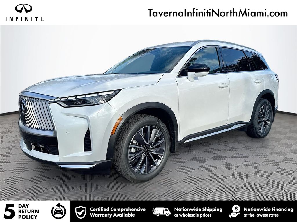 White 2026 INFINITI QX60 SUV / Crossover Front-Wheel Drive 9-Speed Automatic