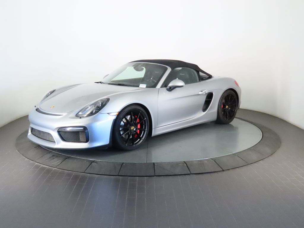 2016 Porsche Boxster Spyder RWD