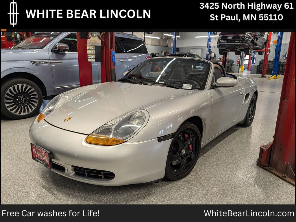 Silver 2000 Porsche Boxster Convertible Rear-Wheel Drive 6-Speed Manual