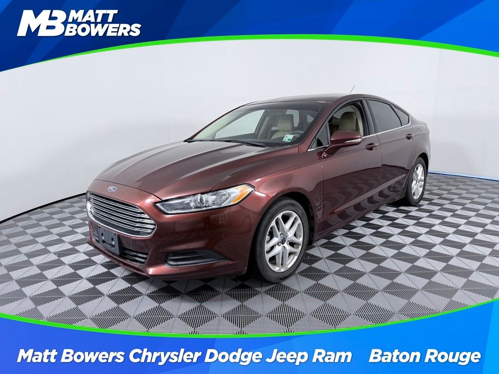 Bronze 2016 Ford Fusion Sedan Front-Wheel Drive 6-Speed Automatic