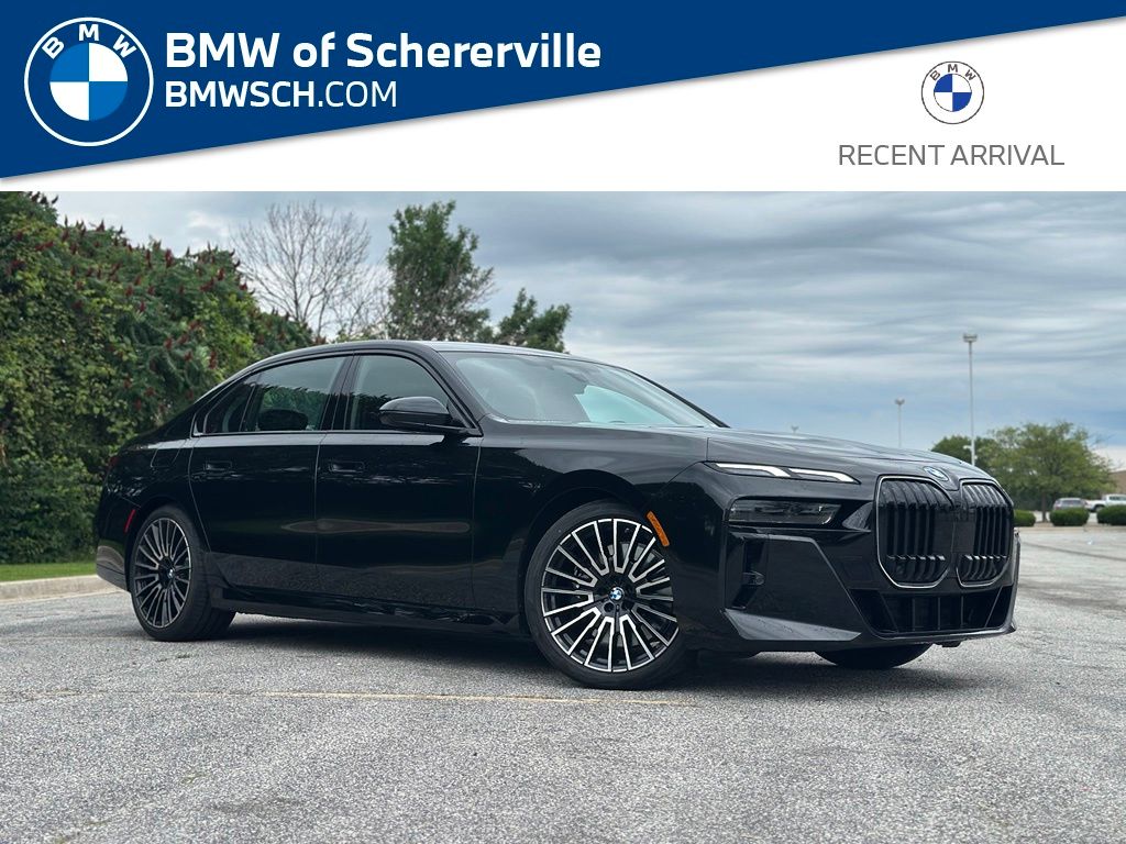 Black Sapphire Metallic 2026 BMW 7 Series Sedan All-Wheel Drive 8-Speed Automatic