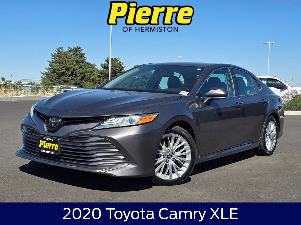 Predawn Gray Mica 2020 Toyota Camry Sedan All-Wheel Drive 8-Speed Automatic