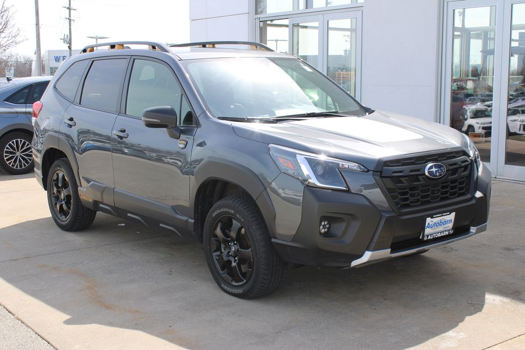 Magnetite Gray Metallic 2024 Subaru Forester Wilderness Crossover AWD SUV / Crossover All-Wheel Drive Continuously Variable Transmission