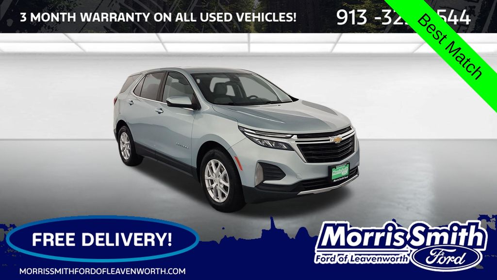 Seaglass Blue Metallic 2022 Chevrolet Equinox SUV / Crossover Front-Wheel Drive 6-Speed Automatic Overdrive