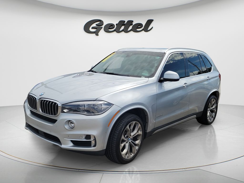 Glacier Silver Metallic 2018 BMW X5 SUV / Crossover All-Wheel Drive 8-Speed Automatic