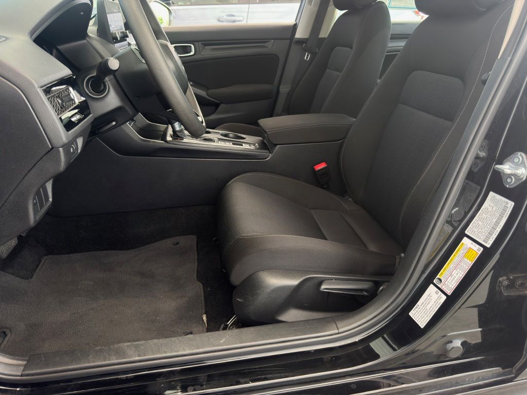 2025 Honda Civic LX Silver at DeMontrond Ford