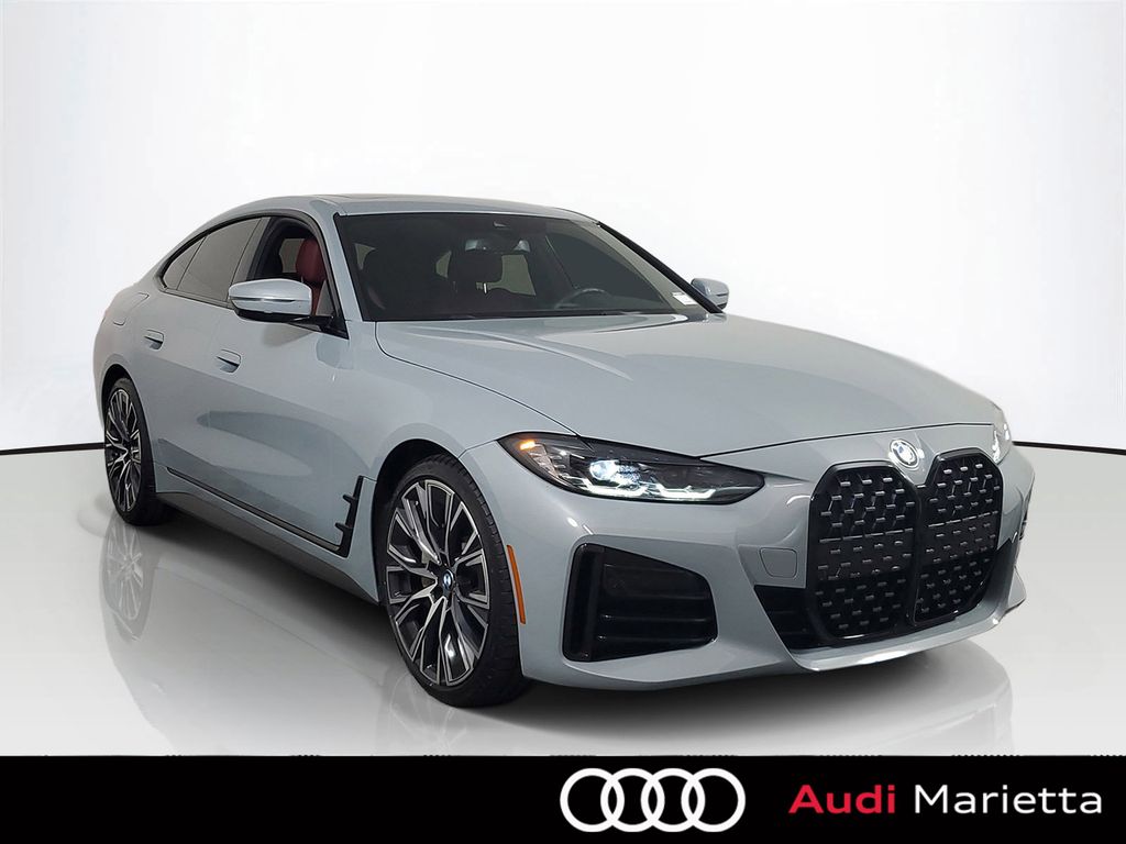 Brooklyn Gray Metallic 2022 BMW 4 Series Coupe Rear-Wheel Drive 8-Speed Automatic