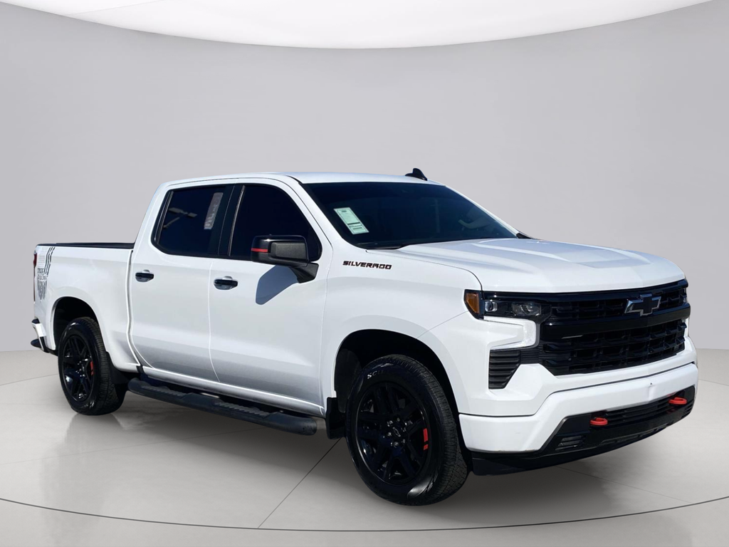 Summit White 2024 Chevrolet Silverado 1500 Pickup Truck Four-Wheel Drive Automatic