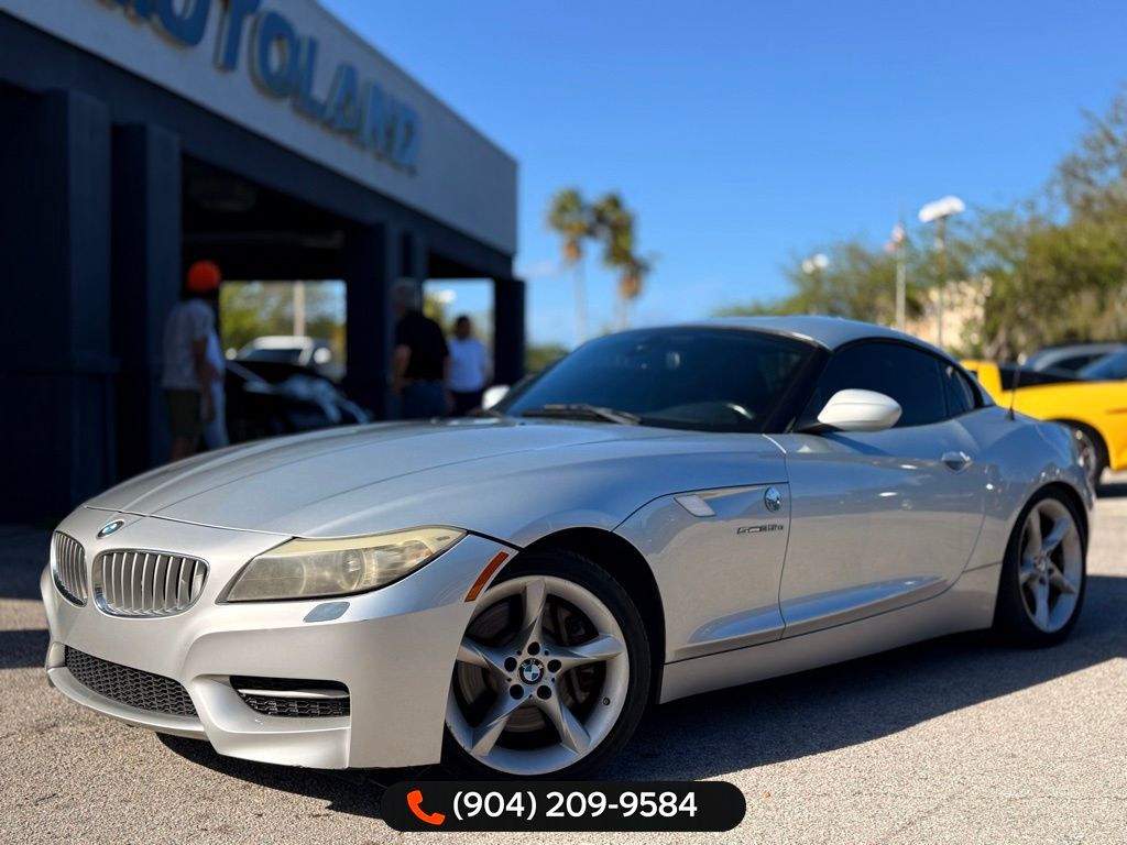 Titanium Silver Metallic 2011 BMW Z4 sDrive35is Roadster RWD Convertible Rear-Wheel Drive 7-Speed Manual