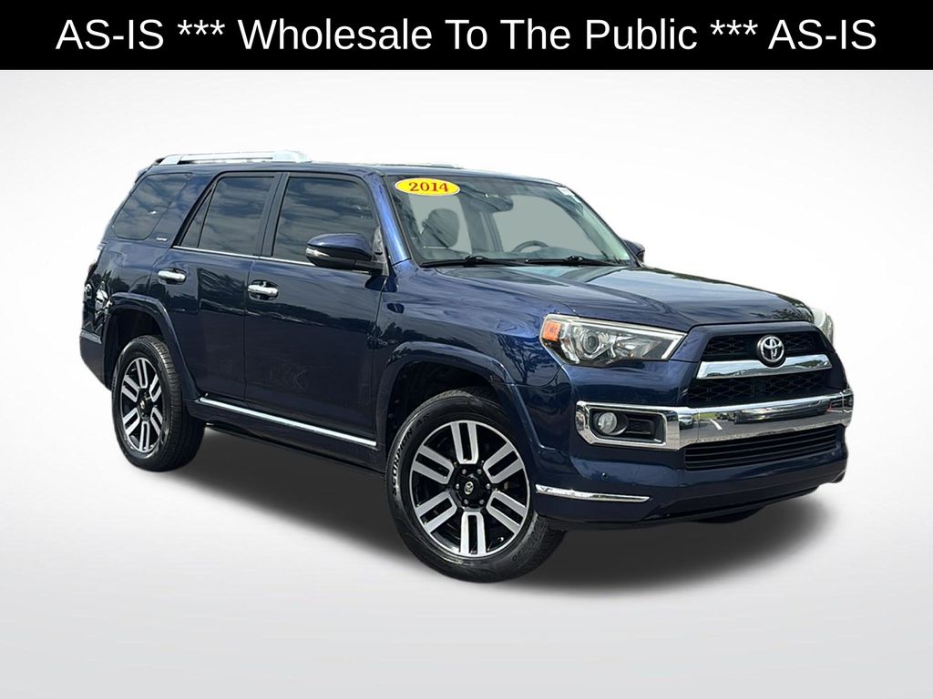 Nautical Blue 2014 Toyota 4Runner SUV / Crossover All-Wheel Drive 5-Speed Automatic Overdrive