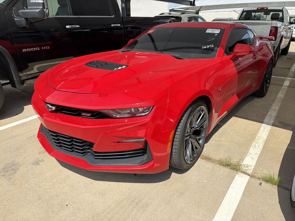 Red Hot 2023 Chevrolet Camaro Coupe Rear-Wheel Drive Automatic