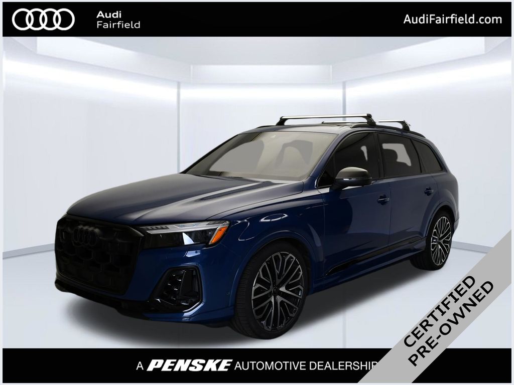 Ascari Blue Metallic 2025 Audi SQ7 SUV / Crossover All-Wheel Drive 8-Speed Automatic